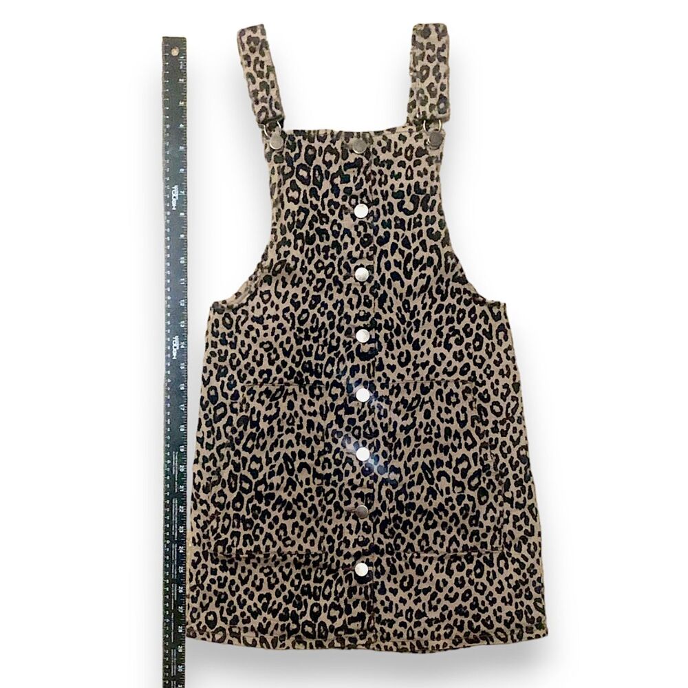 SO Juniors Animal Print Over-all Skirt Size XS